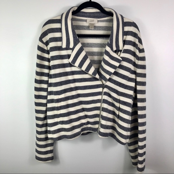 LOFT Jackets & Blazers - Ann Taylor LOFT side zip up long sleeve jacket